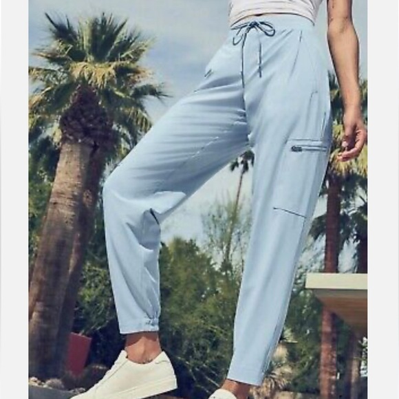 Athleta Pants - Athleta go far travel pant new with tag size 16 blue